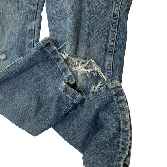 Distressed Relaxed Straight Leg Jeans | 22" | Wrangler Retro Wrangler Retro - Picture 8 of 8